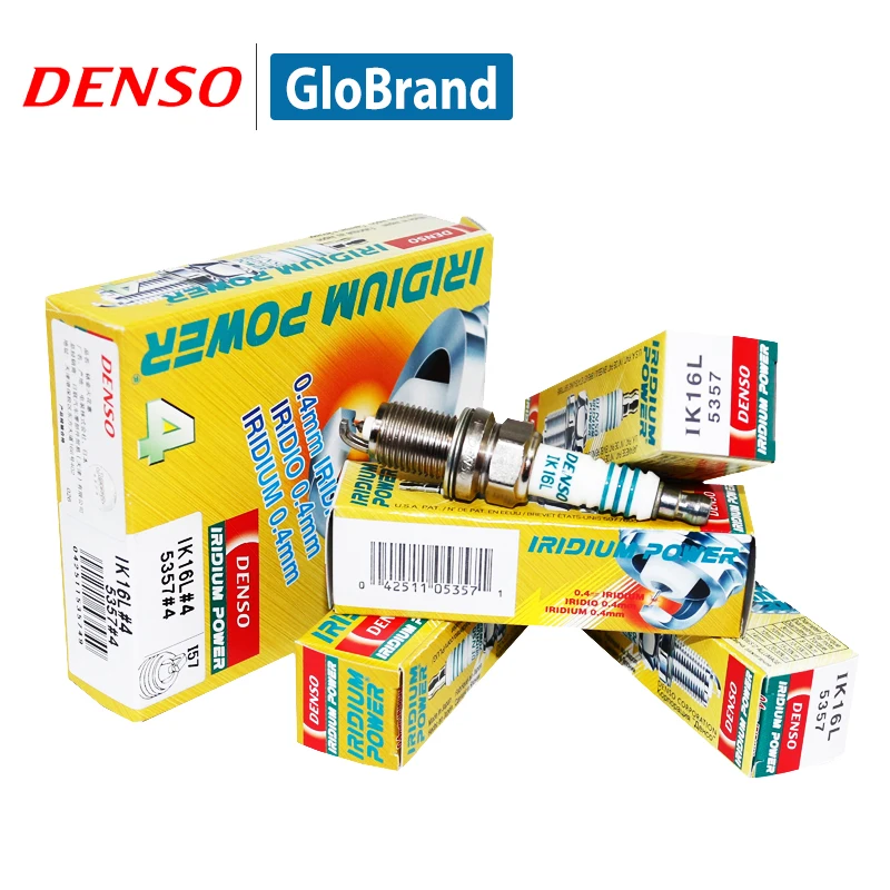 Автомобильная свеча зажигания DENSO для Honda Accord Jeep Cherokee 2500 4000 4700 Odyssey Fengxing Lifan Iridium IK16L
