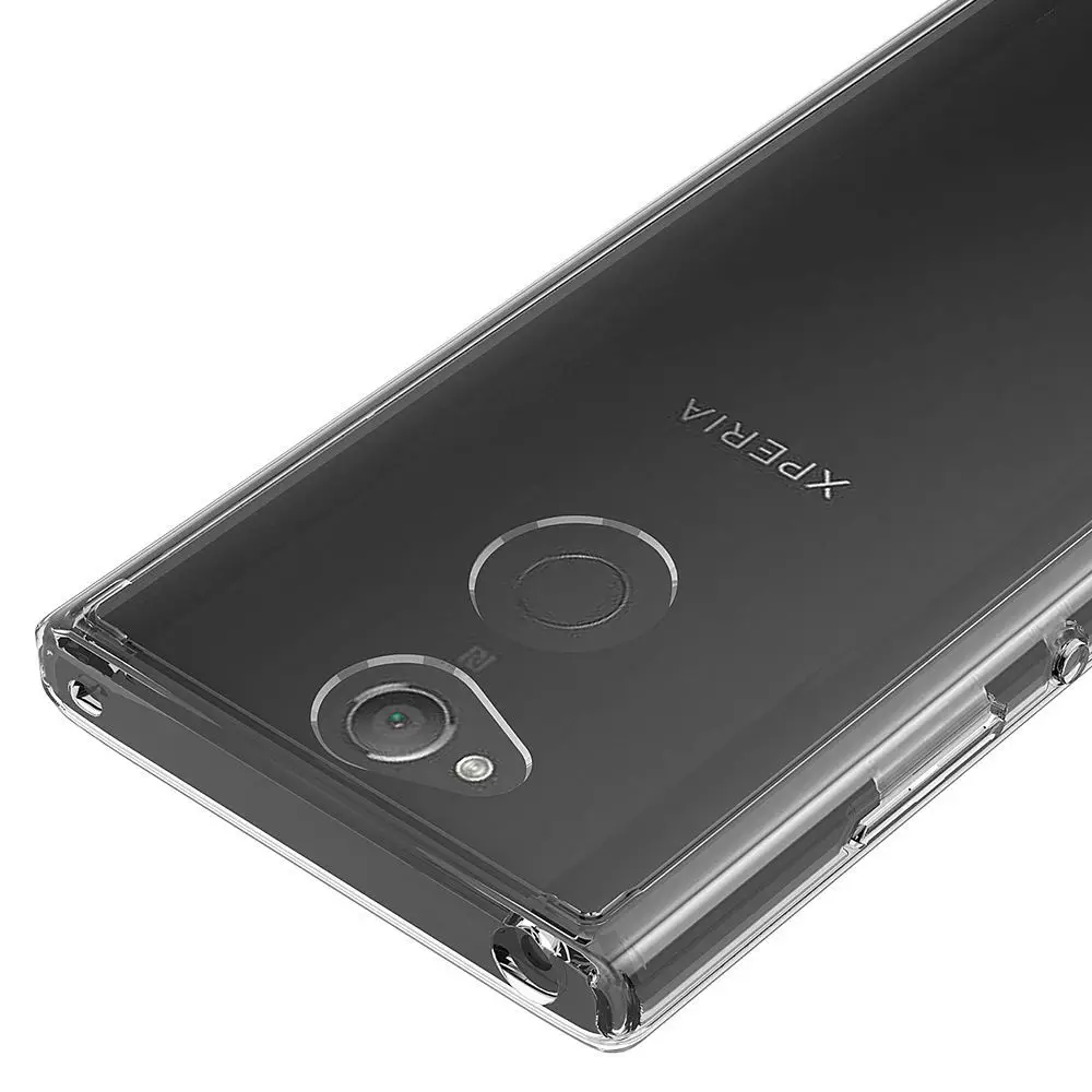 Тонкий прозрачный чехол с защитой от царапин для Sony Xperia XA2/XA2 противоударный