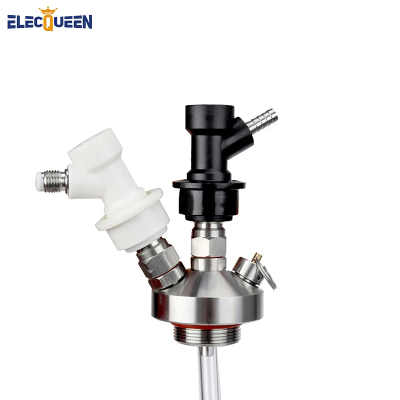 

Keg Beer Dispenser,304 Stainless Steel Tap Dispenser With Ball lock Beer Growler Spear for Craft Beer Growler