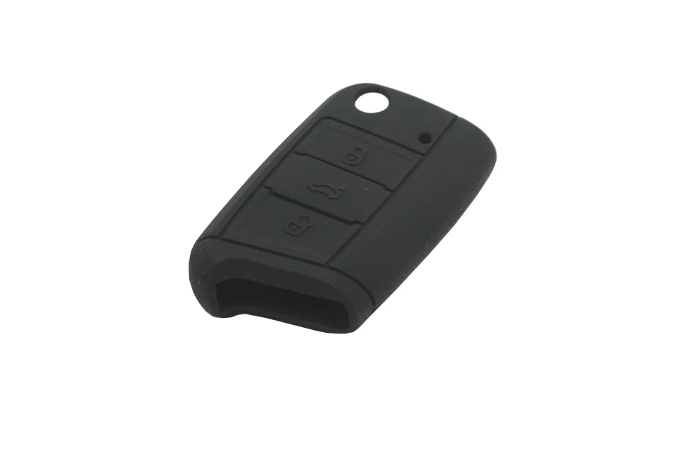 

Remote Key Silicone Skin (Black) For Volkswagen For VW Golf MK7