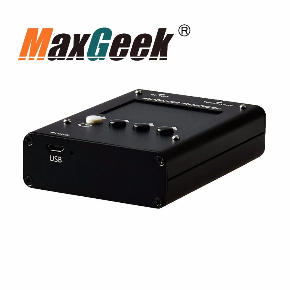 Maxgeek SURECOM SA160 HF векторная цветная графическая антенна анализатор сопротивления 0 5