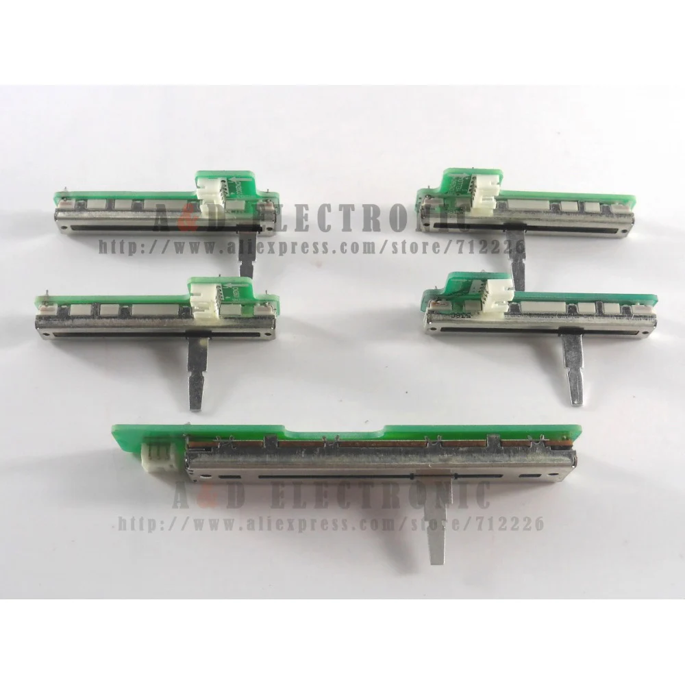 5 шт. фейдер в сборе DWX2537 DWX2538 DWX2539 DWX2540 DWX2541 для DJM800 канальный фейдер|assembly|djm800 |