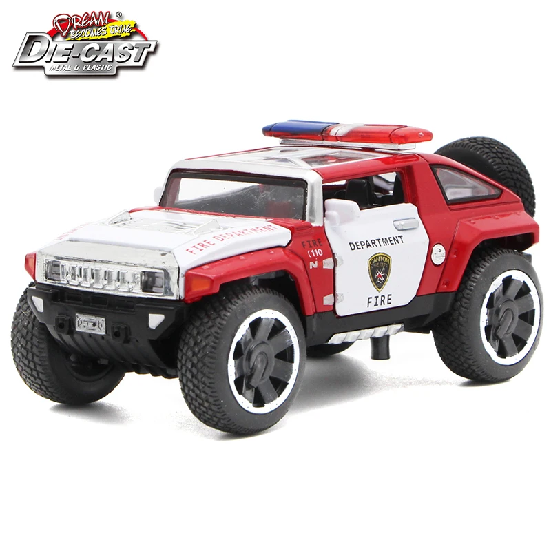 Модель автомобиля Hummer Police литые автомобили модель в масштабе 1/32 с функцией
