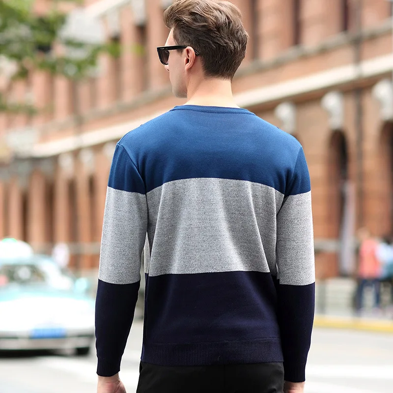 Мужской свитер в клетку с круглым вырезом и длинным рукавом|dress lily|dress shoes size 5dresses