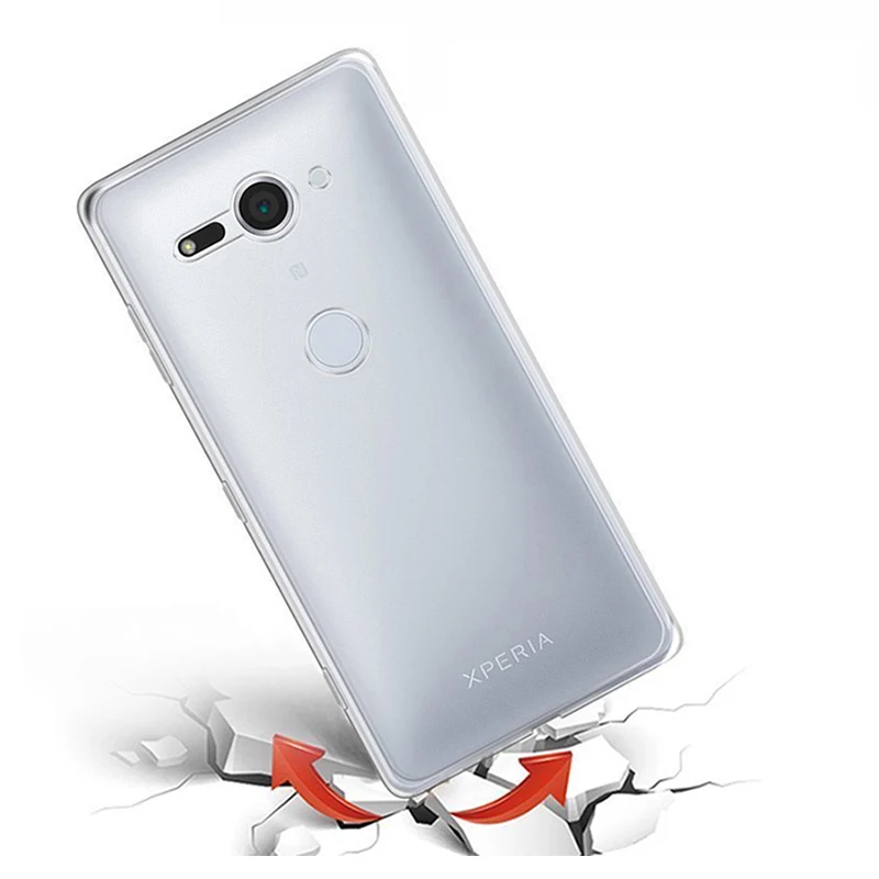 Роскошный чехол для Sony Xperia XZ 2 компактная Мягкая силиконовая задняя накладка из