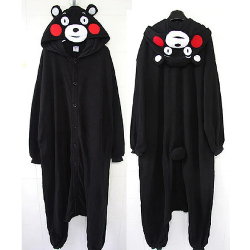 Весна аниме Danganronpa Косплей Монокума пижамы для взрослых унисекс Onesie под