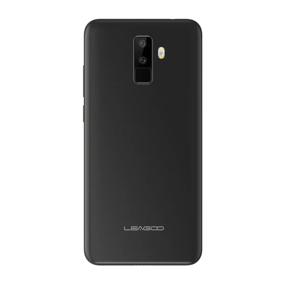 Черный Usb HiFi музыкальный плеер MP3 walkman воспроизводитель mp3 плеер 5,5 LEAGOO M9 3g смартфон 18:9 экран Четыре камеры Android - Цвет: Черный