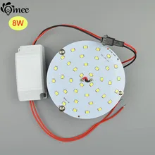 Потолочный светильник 8 Вт SMD 2835 светодиодный теплый/холодный