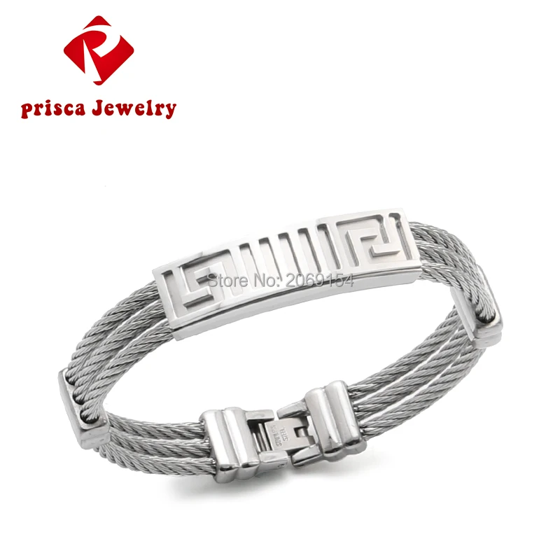 Мода браслет Для мужчин Очаровательные золотые украшения Новый