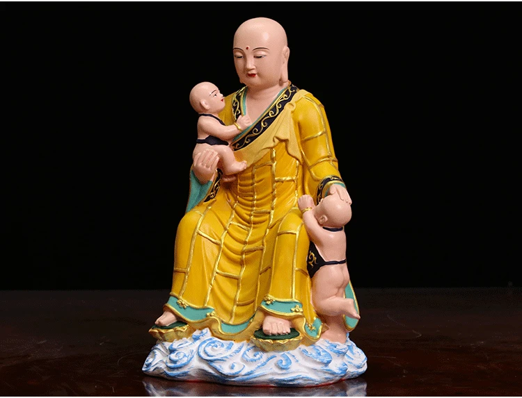 12 дюймов Bodhisattva Yingling в светящейся земле царства и Bodhisattva смолы Будда в бесконечной милости земли украшения дома