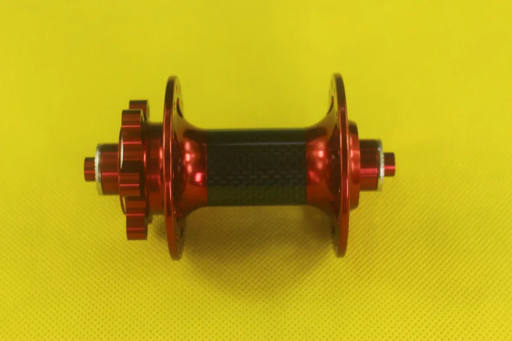 Передняя Ступица из углеродного сплава Powerway M64 MTB XC AM с 28 отверстиями версия QR 176g