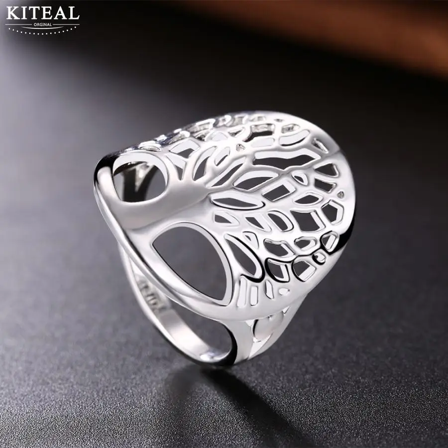 Кольцо Древо жизни классические аксессуары для женщин новые серебряные