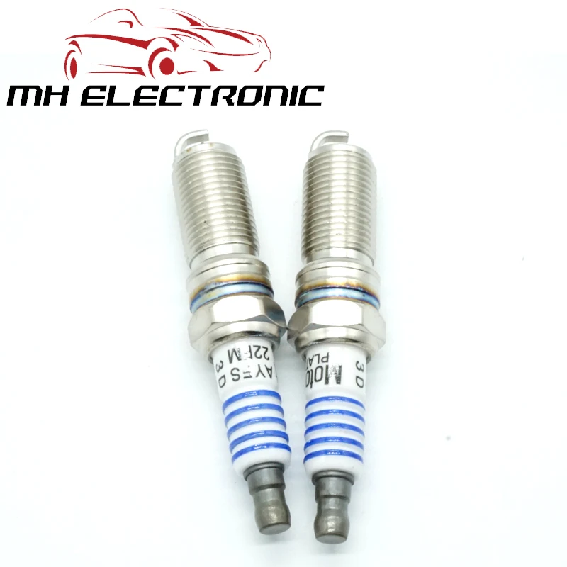 MH Электронный 2 шт./компл. SP 411 AYFS22FM свечи зажигания для Ford Edge Fusion Lincoln MKS MKX Mercury Mystique