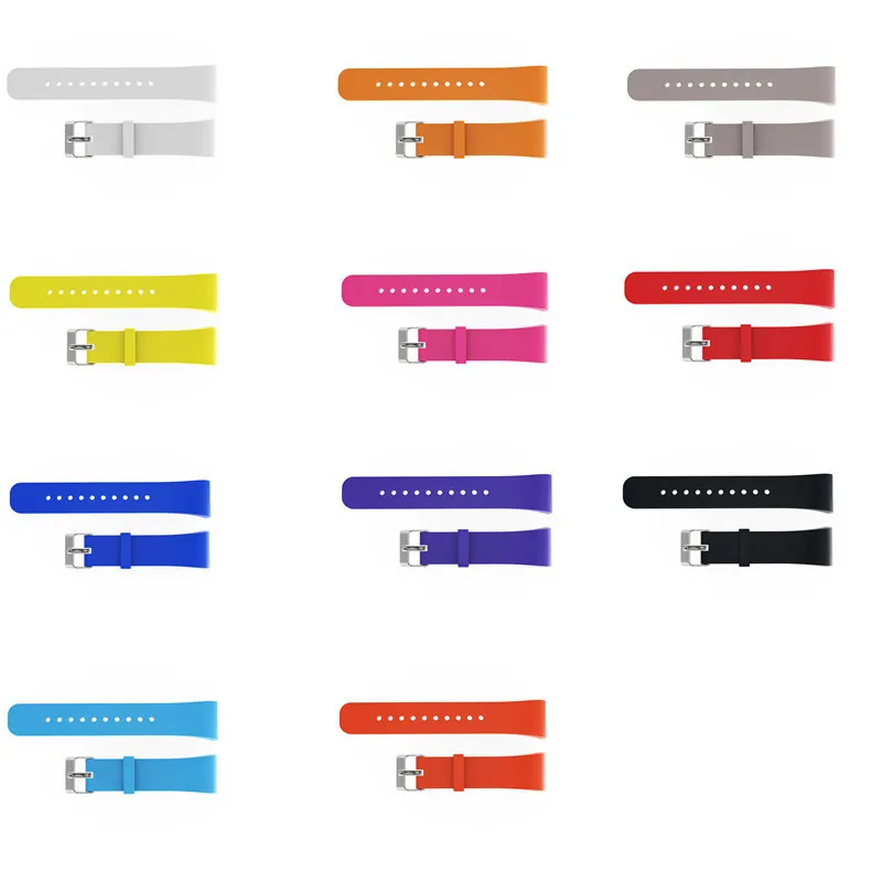 Smart Bracelet Replaceable Wristband Silicone for Samsung Gear Fit2 SM-R360 Fitbit Flex Accessories | Электроника