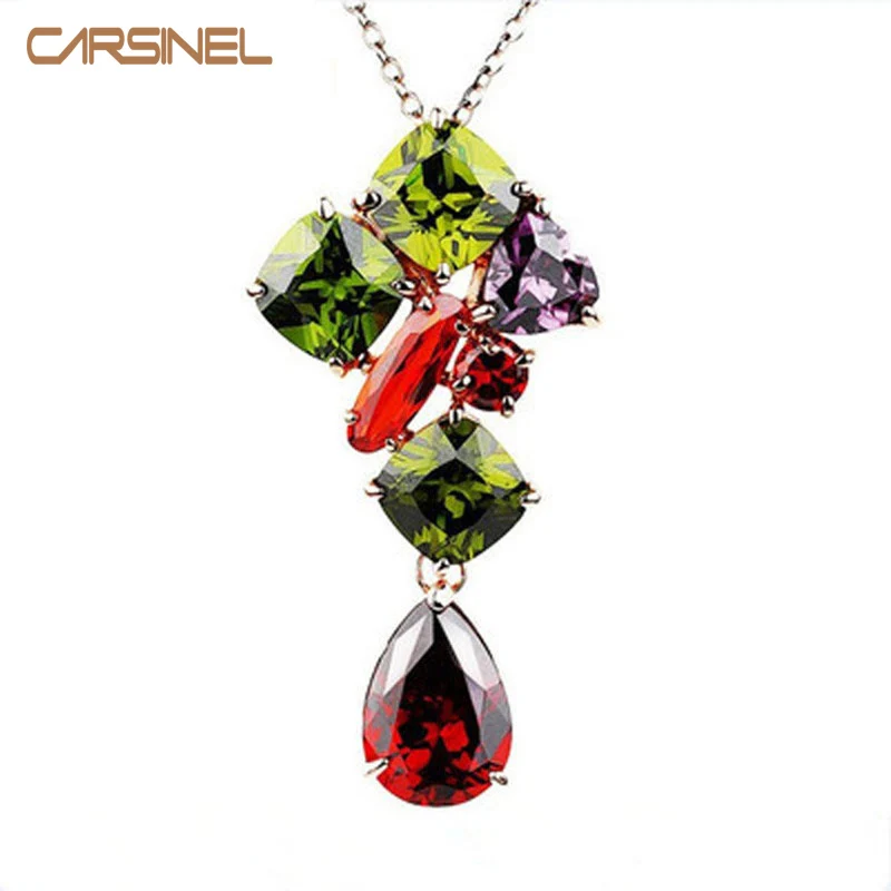 Cartsinel яркие украшения из розового золота с фианитом|chain necklace|necklace anecklace wholesale |