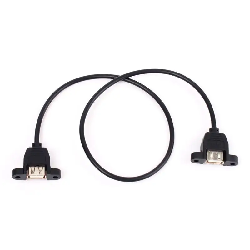Мини usb 5pin Женский к USB 2 0 B гнездо панель принтера крепление 50 см кабель #69720|to usb|mini