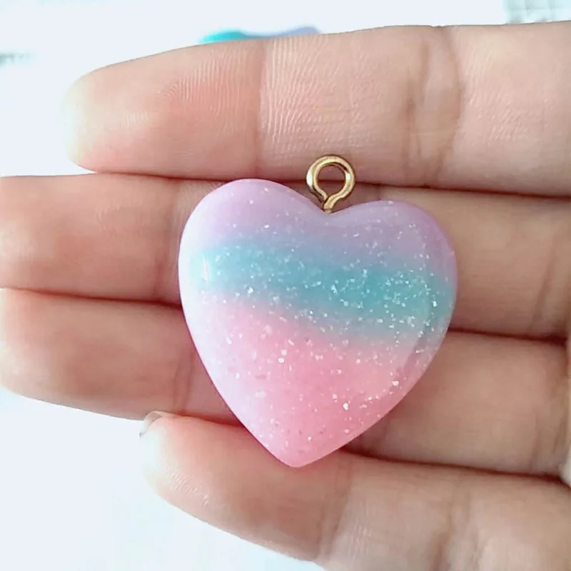 2шт новый год Единорог любовь подвеска Подвески Diy ювелирных изделий ожерелье с