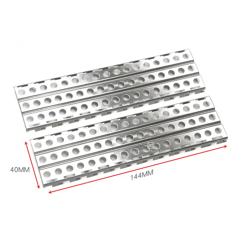 2Pcs Metal Sand Ladder Recovery Board for 1/10 RC Rock Crawler Axial SCX10 90046 TRX4 D90 D110 Tamiya CC01 Free Shipping | Игрушки и