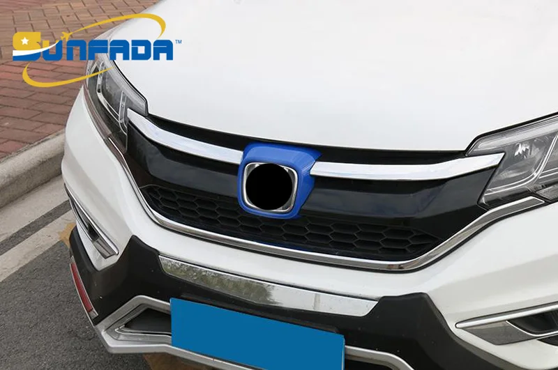 SUNFADA 1 шт. ABS хром/краска передний логотип декоративная крышка подходит для Honda CRV CR