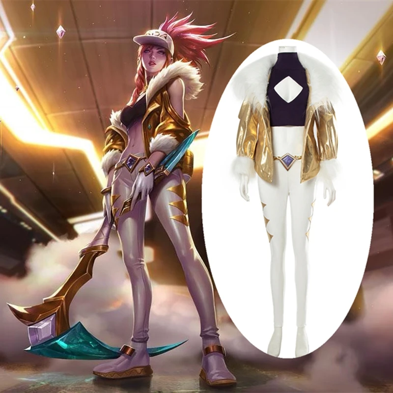 Лига Легенд LOL KDA Akali к костюму K/DA Косплей Костюм крутая куртка брюки пояс перчатка