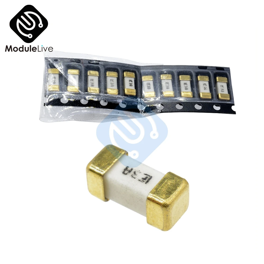 10 шт. 1808 Littelfuse быстродействующий SMD SMT 3A 125V предохранитель для поверхностного