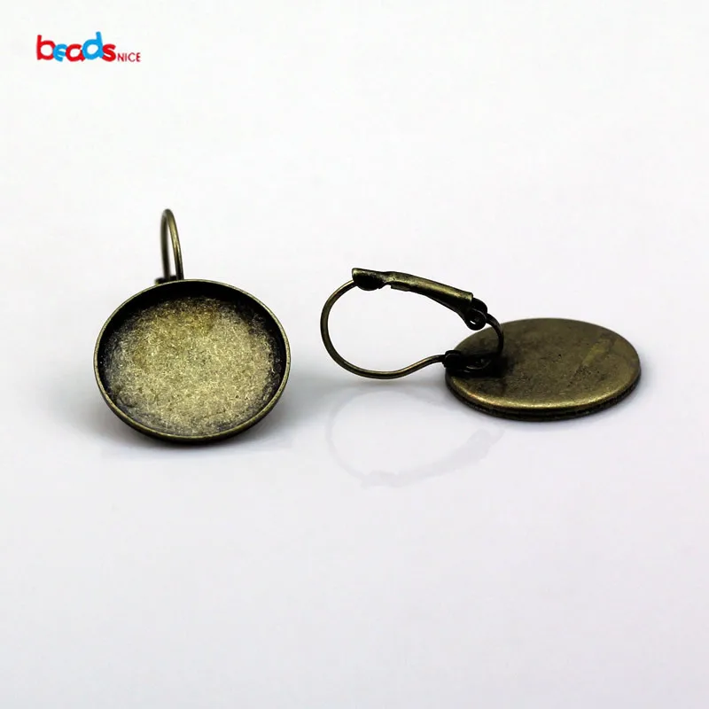 Недорогие серьги Beadsnice 24095 латунные круглые 20 мм сделай сам для изготовления