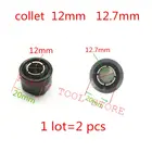 Гаечный патрон Втулка Конусная Зажимная, гайковерт 12,7 мм 12 дюйма 14 дюйма, для маршрутизатора HITACHI 323293 M12VE M12VC M12V2 M12SE M12SA2 KM12VC