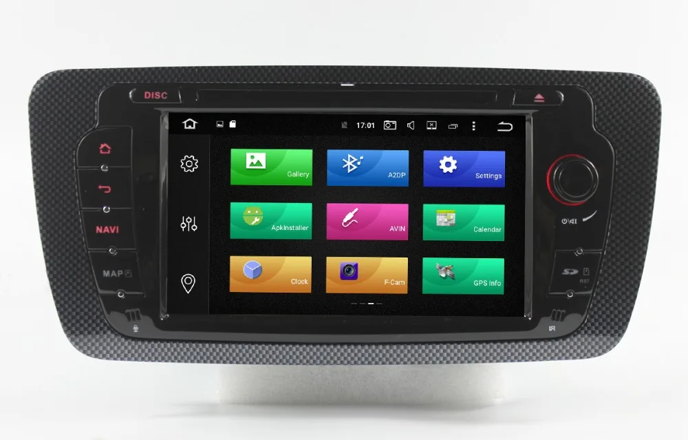 7 &quotВосьмиядерный Android 8 0 автомобильный DVD GPS плеер для SEAT Ibiza MK4 радио Navi BT Wifi