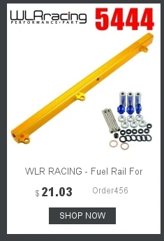 WLR RACING-новая Топливная рейка алюминиевая Топливная рейка для MITSUBISHI LANCER EVO 3 4G63 TURBO 1992-1995 WLE5434P