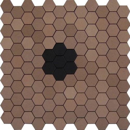 Royllent Acp мозаика цветочным узором желтый красный черный паркет стикер стены кухня