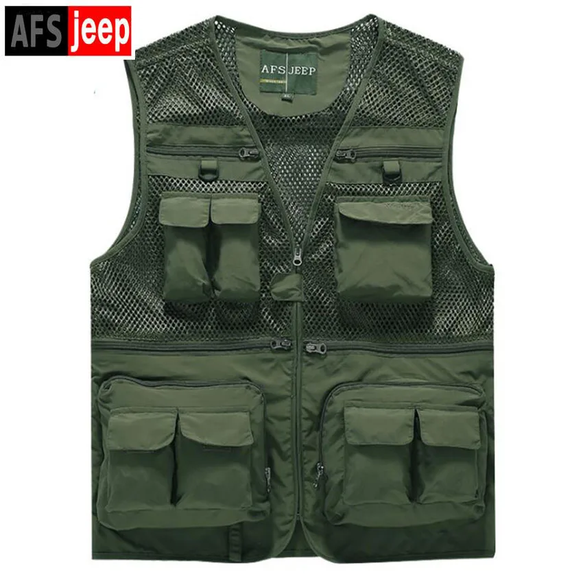 AFS JEEP 2017 Для Мужчин's Военная Униформа Стиль quickcuts большой Размеры Топы