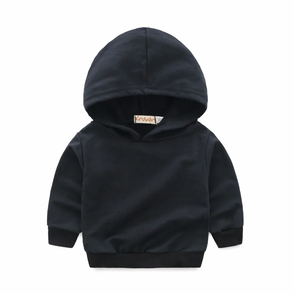 Kimocat Children's wear boys' black suit autumn hoodie gradual change jeans two pieces of children's |