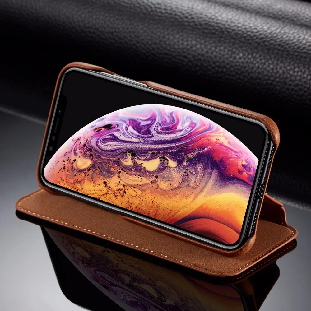 Для iphone XS чехол для MAX XR Роскошный кошелек из искусственной кожи тонкий кожаный чехол для iphone X 8 7 Plus 6 6s