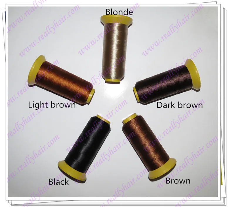 1 шт. блонд тканые нитки для машинного наращивания волос профессиональные