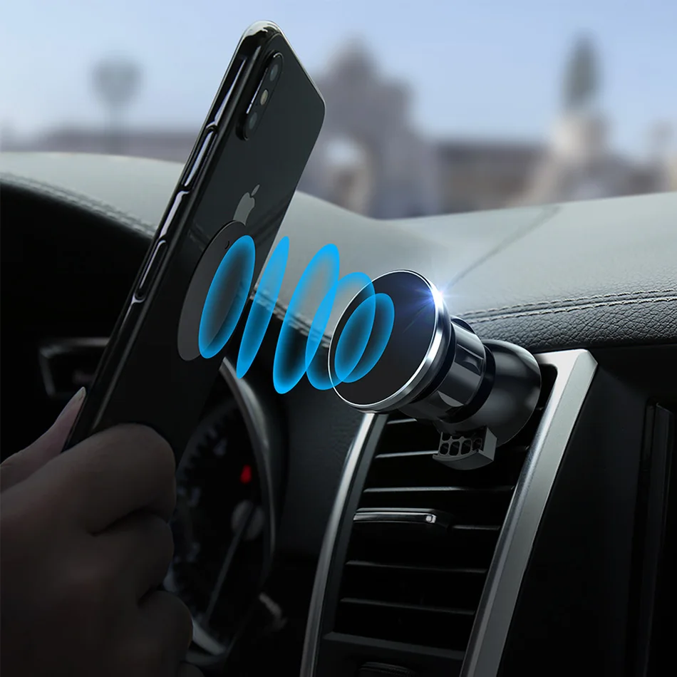 CASEIER Универсальный крепкий магнитный автомобильный держатель для телефона для вашего мобильного телефона в автомобиле подставка для держатель на вентиляционное отверстие автомобиля Soporte movil coche