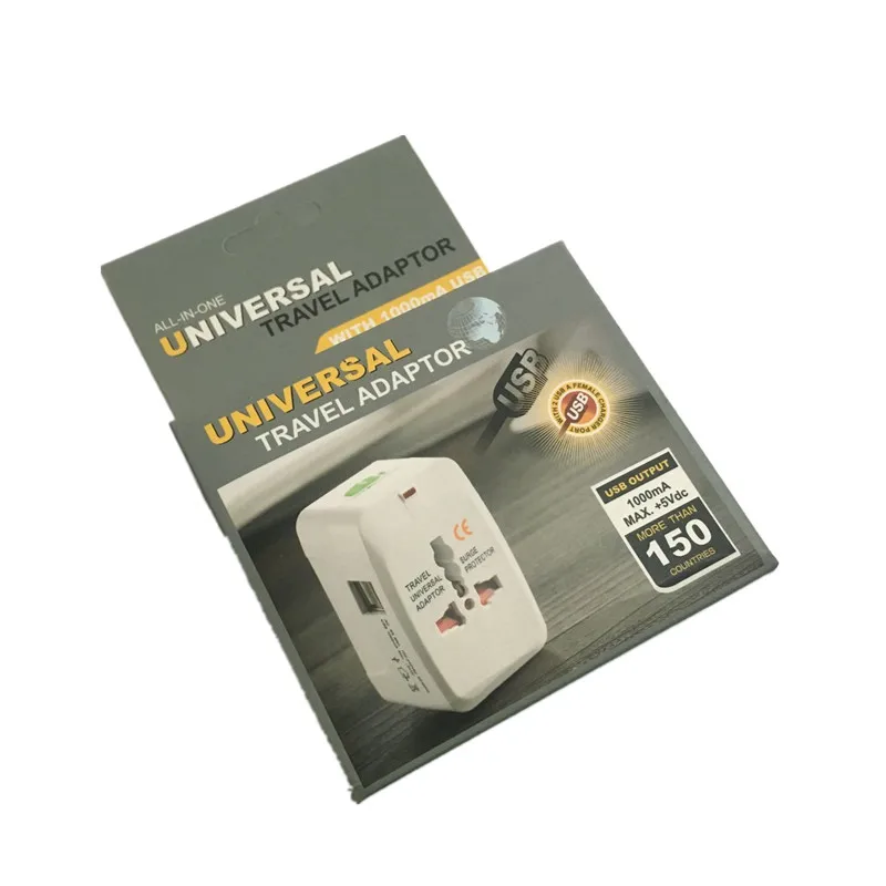 Универсальный переходник с двумя USB портами универсальное зарядное устройство