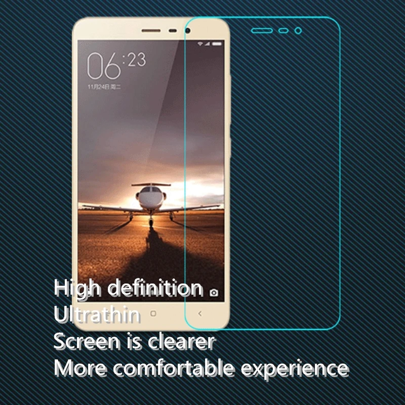 Закаленное Стекло для Redmi Note 2 Экран Защитная пленка Xiaomi защитный 5 дюймов |
