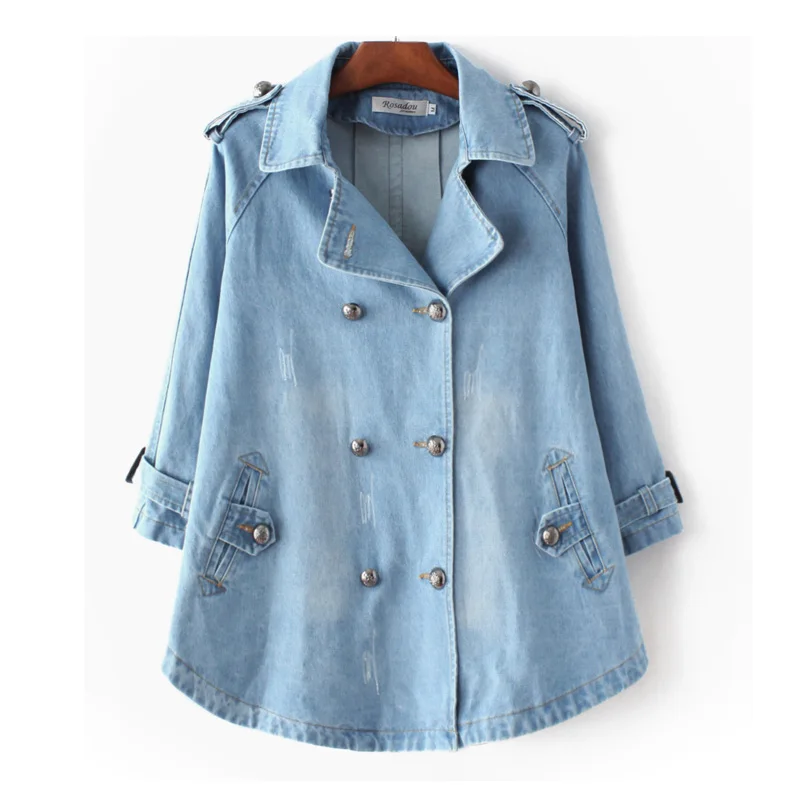 

2019 новая весенне-осенняя джинсовая куртка Женская Короткая свободная BF Дикий корейский плащ школьные рубашки версия слова большой размер