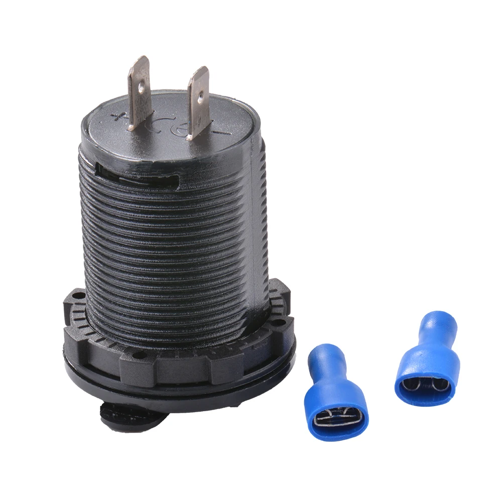 Автомобильное зарядное устройство 12 В а с двумя USB портами|motorcycle 12v|12v motorcyclesocket