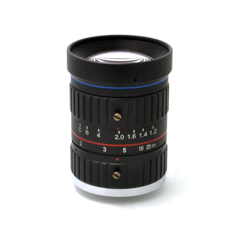 SMTSEC 50mm C Mount Lens 4K 8MP F1.2 Professional 1&quot CCTV Industrial Machine Vision for UHD Camera SL-C5012M | Безопасность и