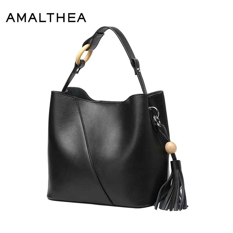 Амалфеи Брендовые женские Сумочка Композитный сумка кисточкой Повседневное Tote