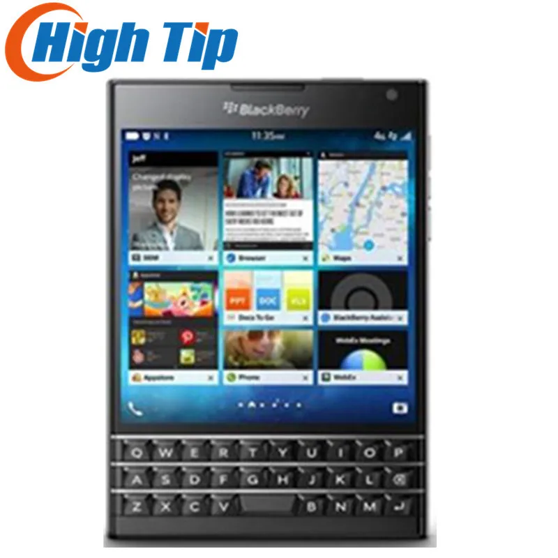 Оригинальный разблокированный мобильный телефон Q30 BlackBerry passport LTE OS 10 3 четыре ядра