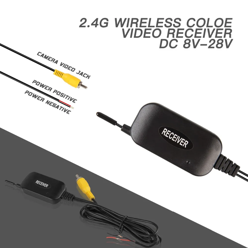 2.4G Wireless Module Transmitter & Receiver Car Reverse Rear View Backup Camera Monitor Parking Assistance Vehicle Cam | Автомобили и