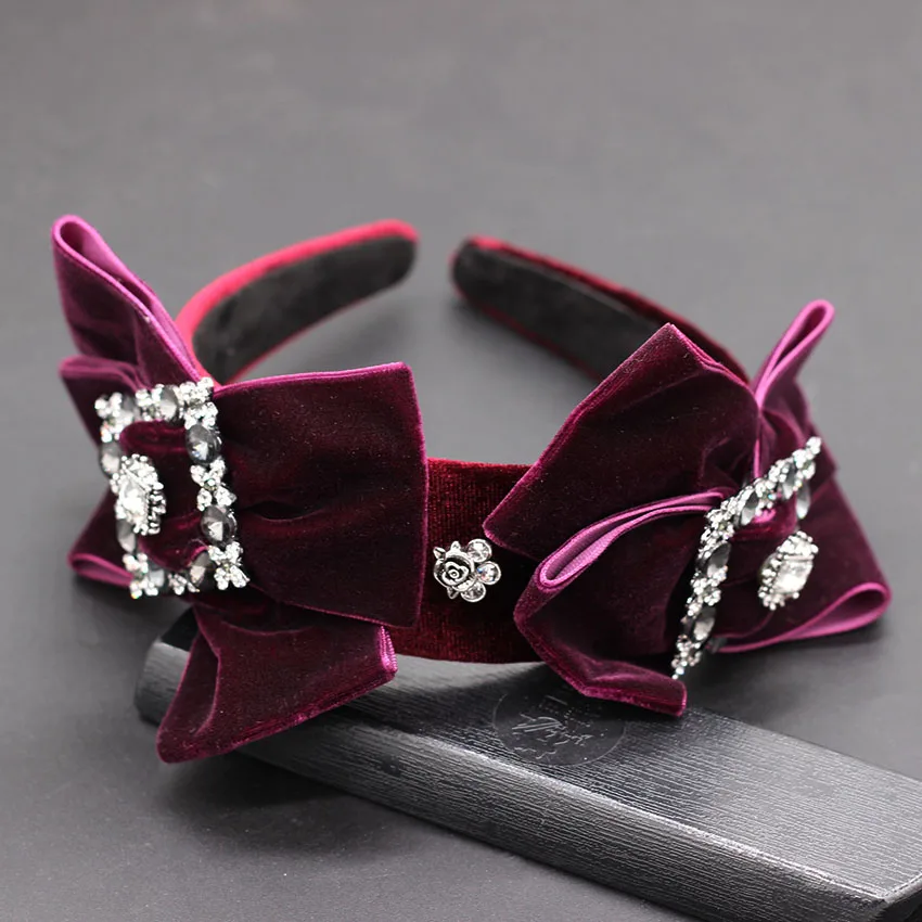 

Baroque fashion cocktail luxury personality headband New Baroque dance party cocktail personality headband 881