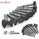 16 шт.компл. сверла с сердечником, профессиональные сверла для деревообработки Forstner, резак для древесины для вращающихся инструментов 15-35 мм