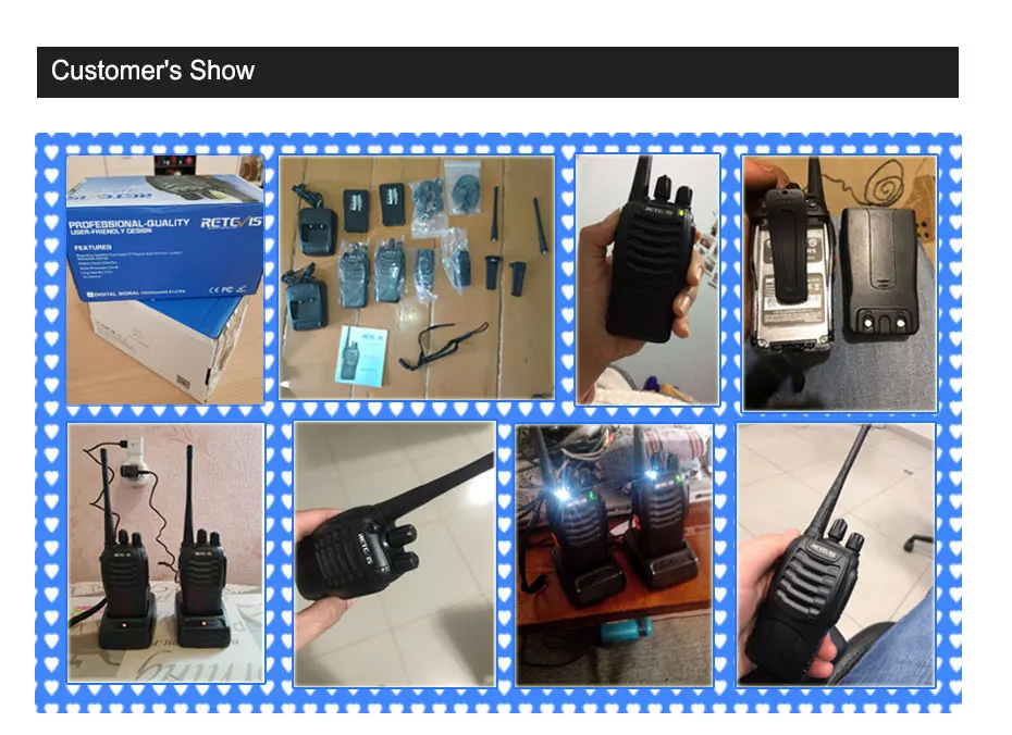 4 шт. удобная портативная рация RETEVIS H777 3 Вт UHF трансивер двухсторонняя радиостанция коммуникатор двухсторонняя рация для отеля