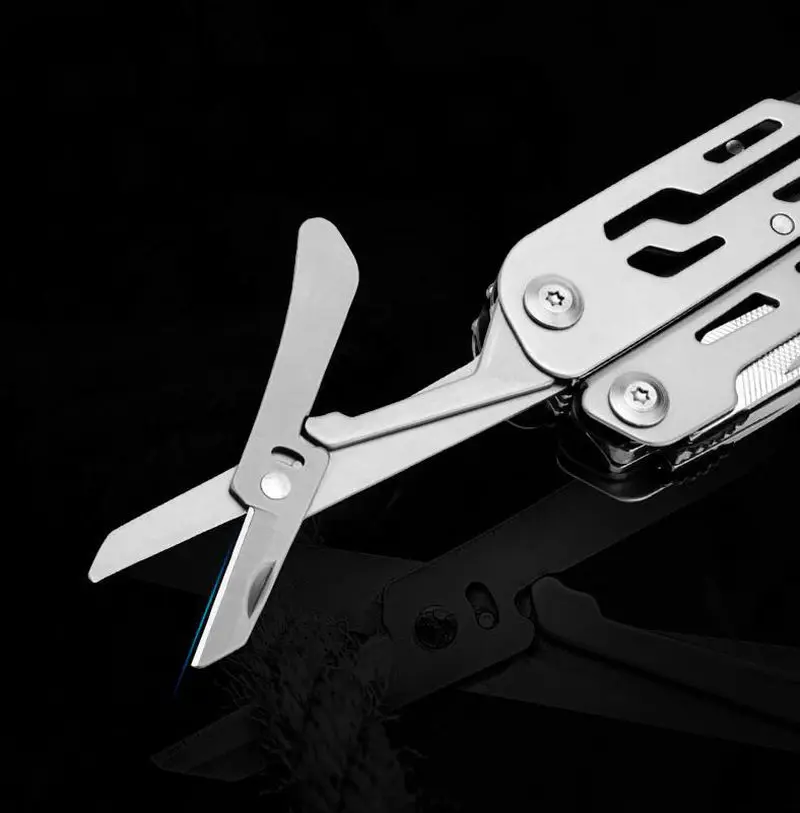 Multi tool combination Camping Tools set Folding knife Pliers,Scissors Screwdriver bits Fishing Blade Multi functional Pliers