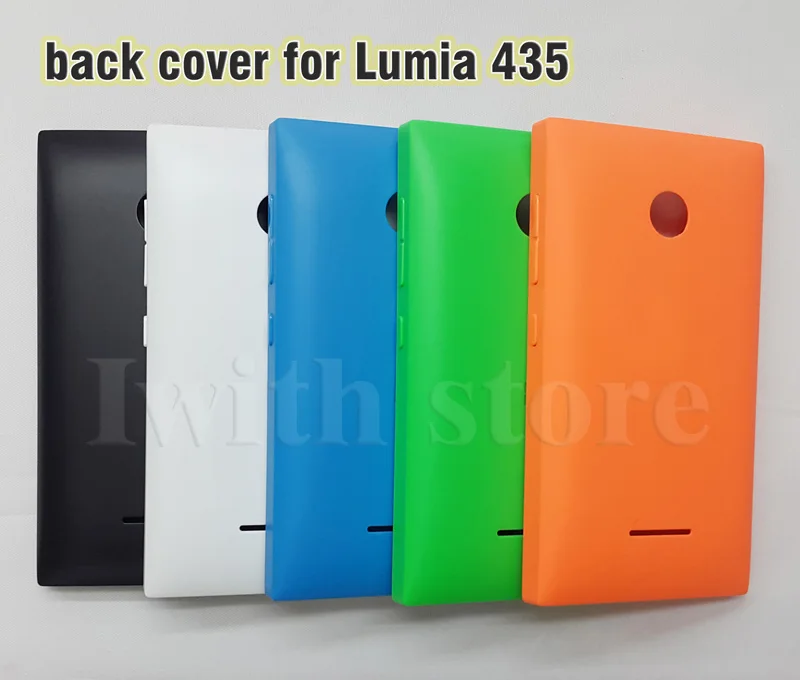 Yamerepair задняя крышка чехол для microsoft lumia 435 батареи Capa Крышка Замена Nokia |