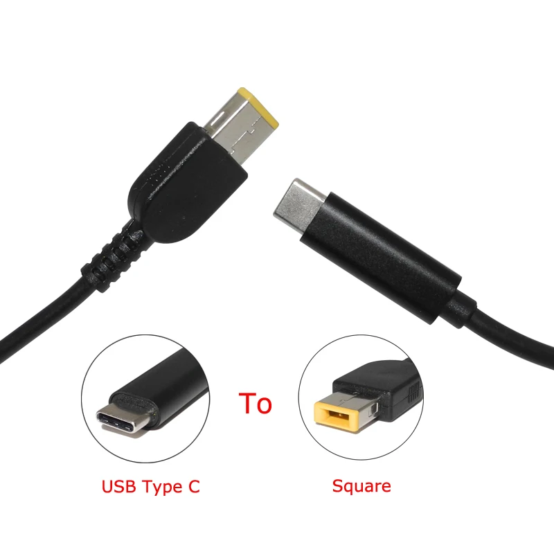 USB C Кабельный адаптер питания для ноутбука Lenovo Thinkpad X1 Carbon E431 E531 S431 T440s T440 X230s X240 X240s