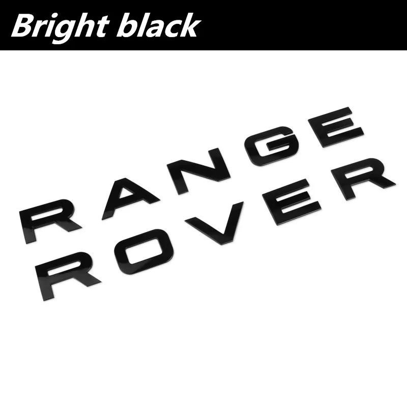 10 компл. 3D абс высококачественный для RANGE ROVER буквы Автомобильная Передняя Крышка